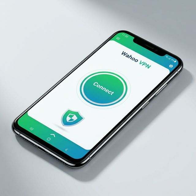 Wahoo VPN interface on Android device